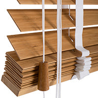 Houten Jaloezieën – Bamboe – 50mm